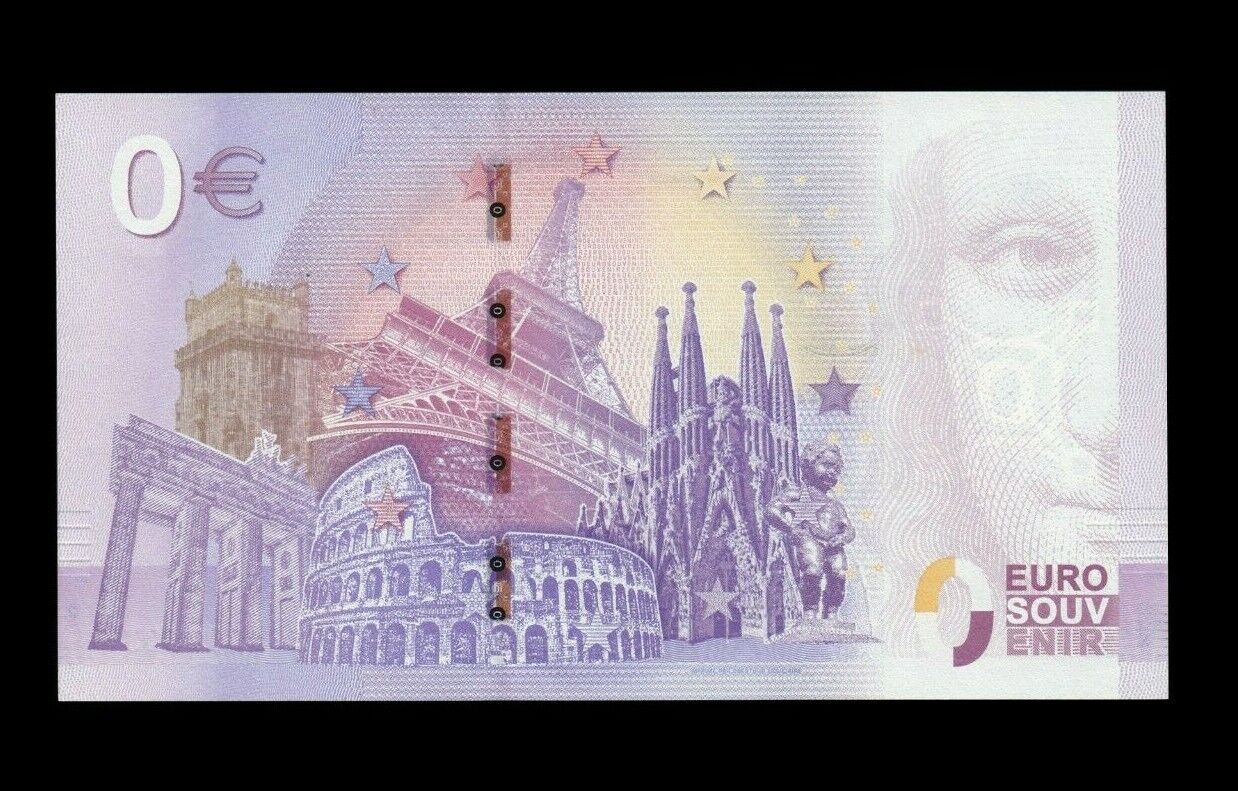 BILLET EURO SOUVENIR TOURISTIQUE 0€ 2019-1 CHATEAU D'AZAY-LE-RIDEAU NEUF