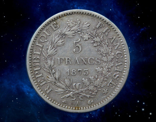 FRANCE - 5 Francs 1873 Paris