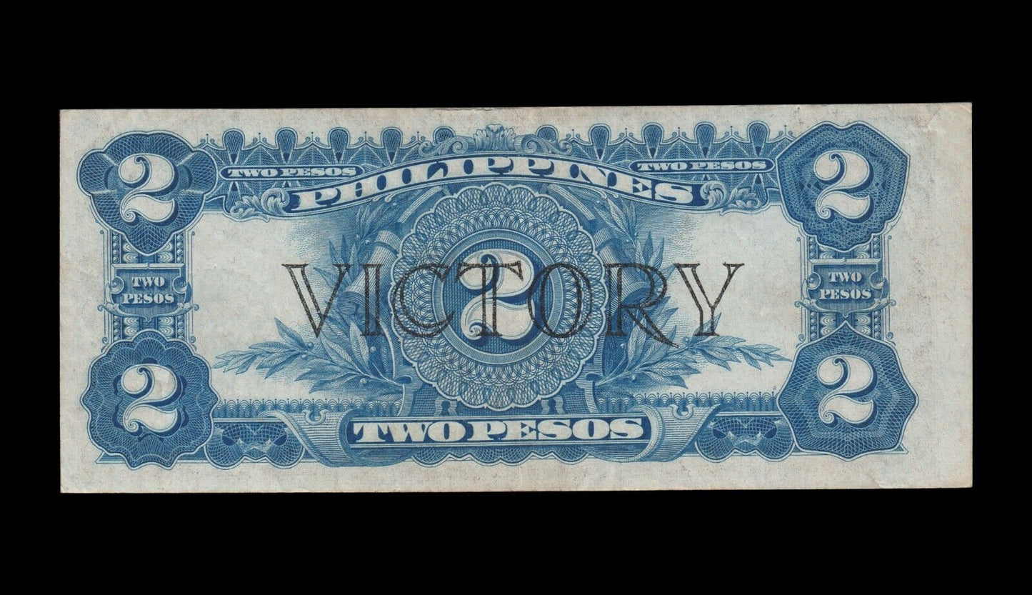 PHILIPPINES - 2 Pesos Victory (1944) P.95a SUP / XF