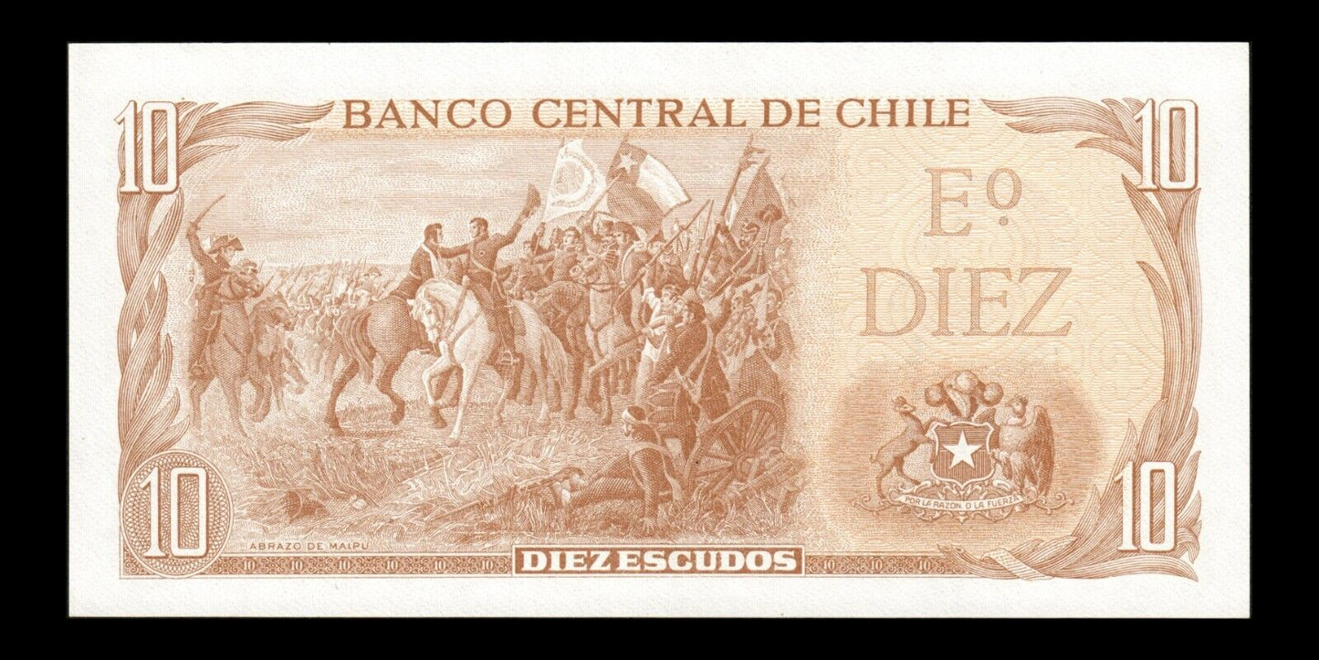 CHILI - CHILE - 10 Escudos ND P.143 NEUF / UNC