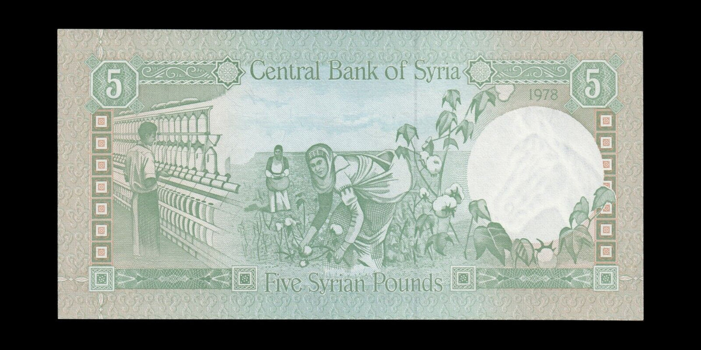 SYRIE - SYRIA - 5 Pounds 1978 P.100b pr.NEUF / UNC-