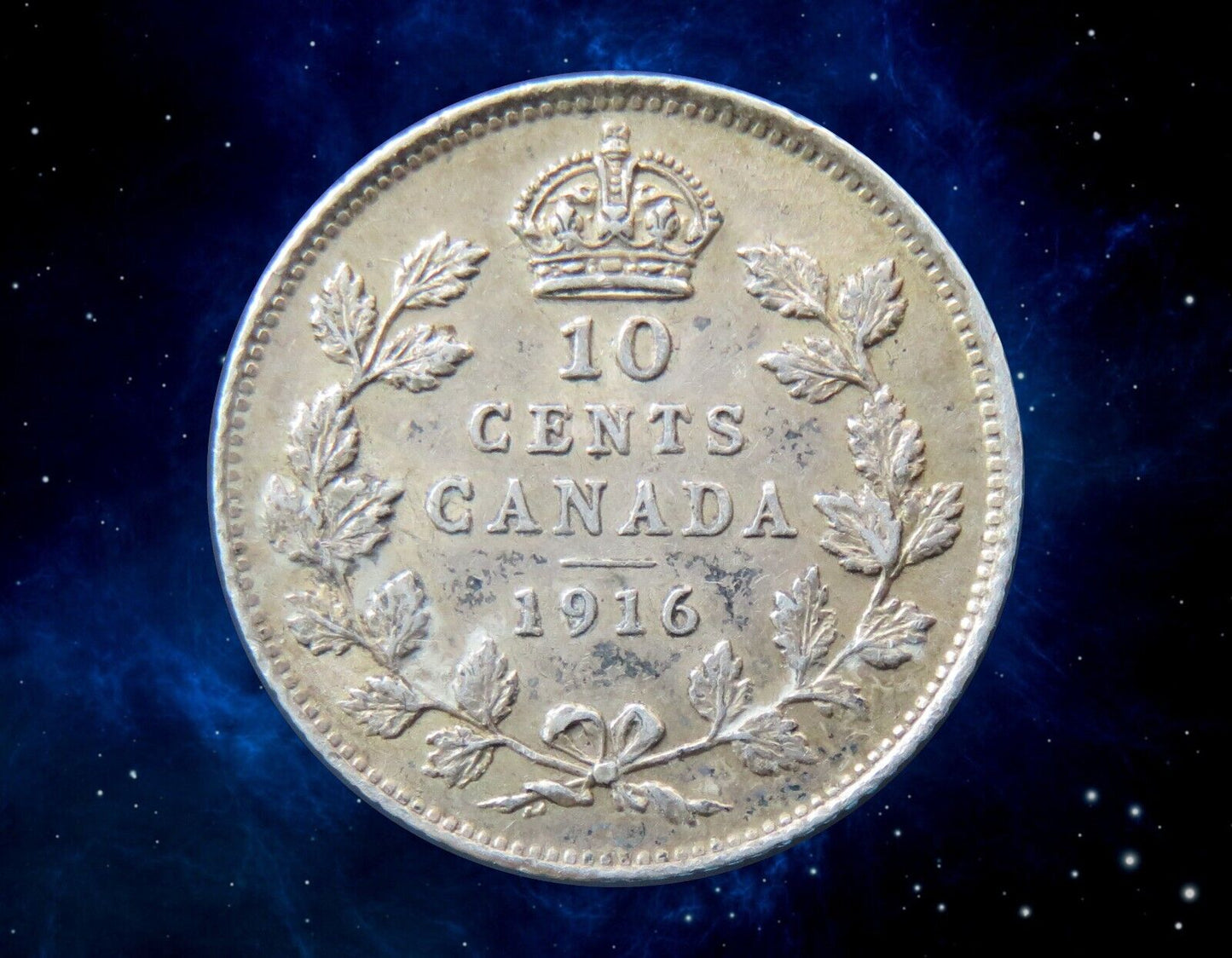 CANADA - 10 Cent 1916 KM.23