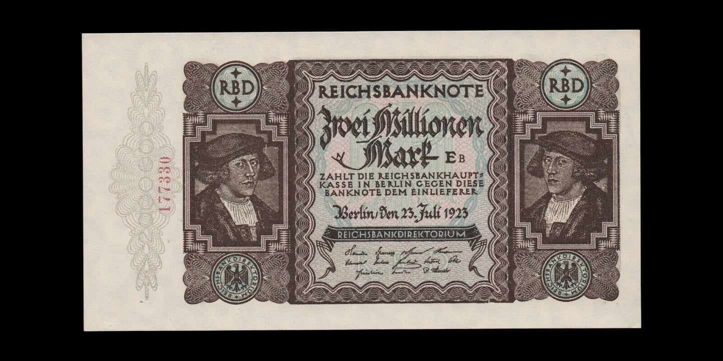 ALLEMAGNE - GERMANY - 2 Millionen Mark 1923 P.89a pr.NEUF / UNC-