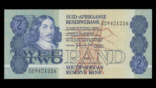 AFRIQUE DU SUD - SOUTH AFRICA - 2 Rand (1978-1980) P.118d NEUF / UNC