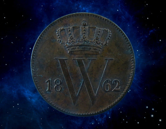 PAYS-BAS- NETHERLANDS - 1 Cent 1862 KM.100