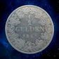 ALLEMAGNE - GERMANY - BADE- 1/2 Gulden 1860 AKS.127