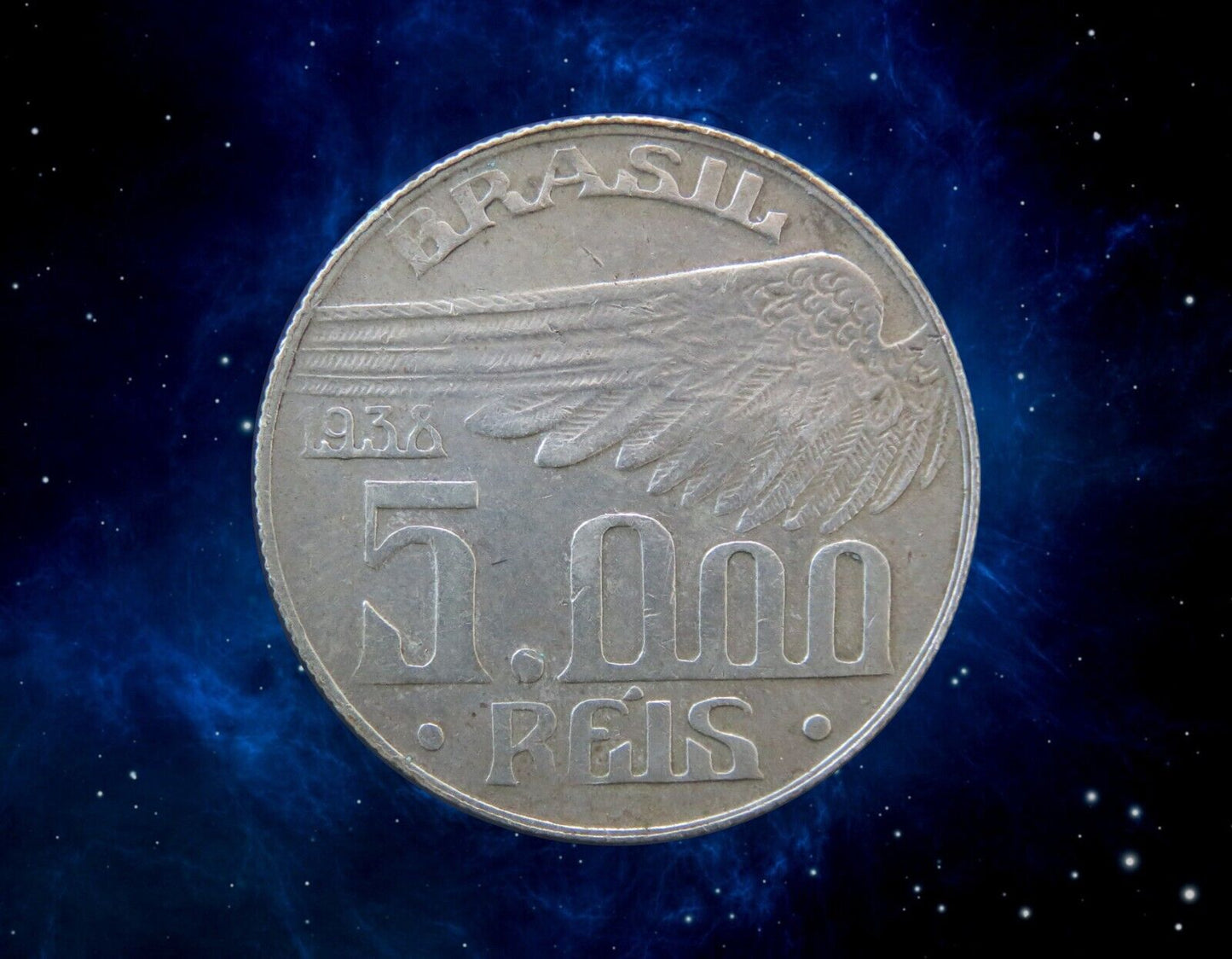 BRESIL - BRAZIL - 5000 Reis 1938 KM.543