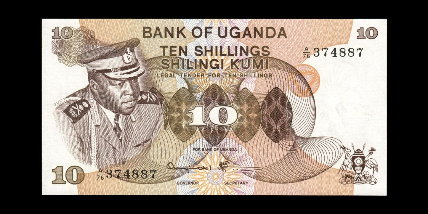 OUGANDA - UGANDA - 10 Schillings (1973) P.6c NEUF / UNC