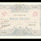 FRANCE - 1000 Francs Bleu et Rose 1925 F.36.41, P.67j TTB / VF