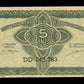 INDOCHINE - FRENCH INDOCHINA - 5 Cents (1942) P.88b TTB+ / VF+