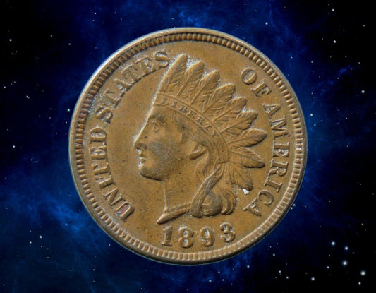 USA - 1 Cent Indian Head 1893 KM.90a