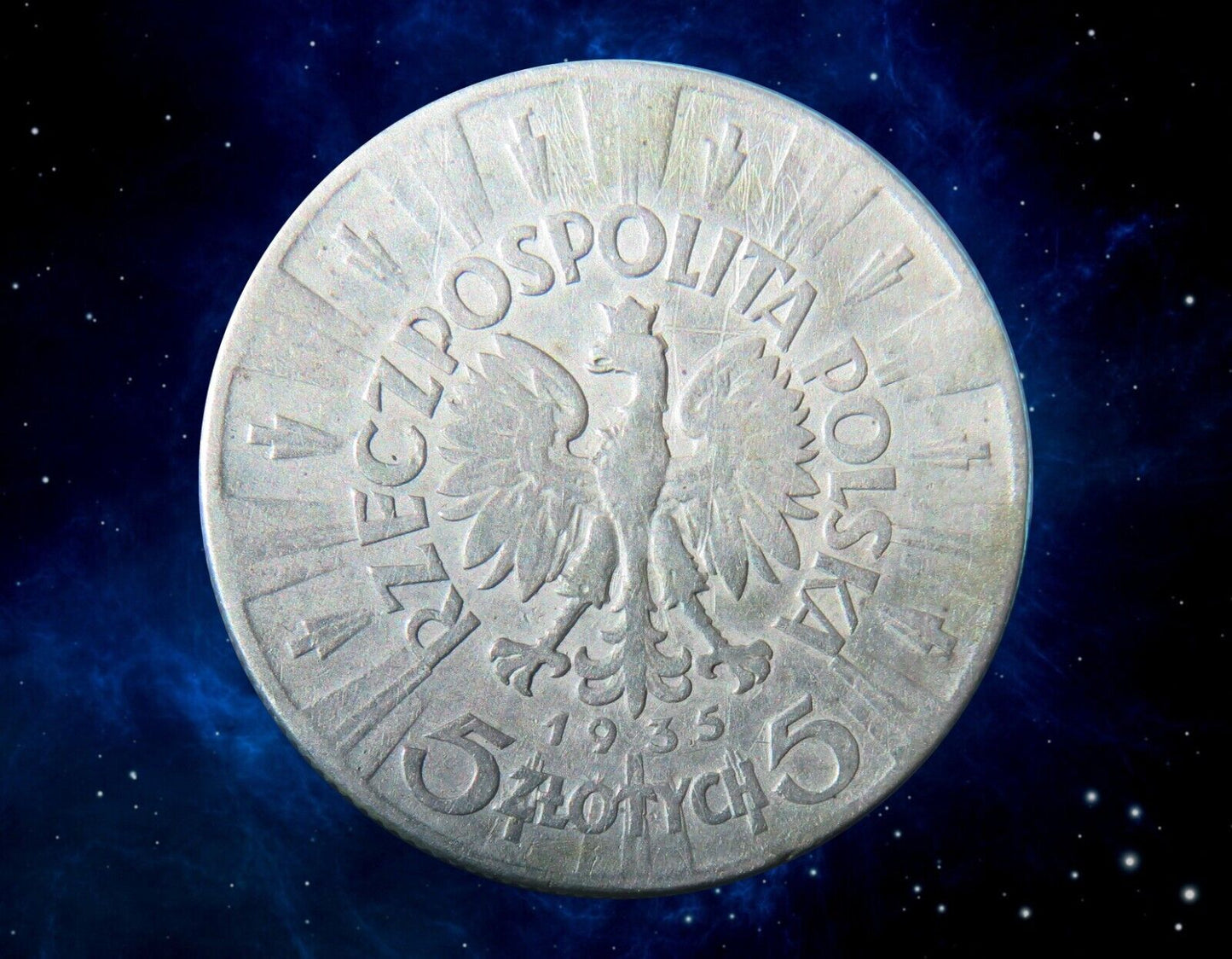 POLOGNE - POLAND - 5 Zlotych 1935 KM.28