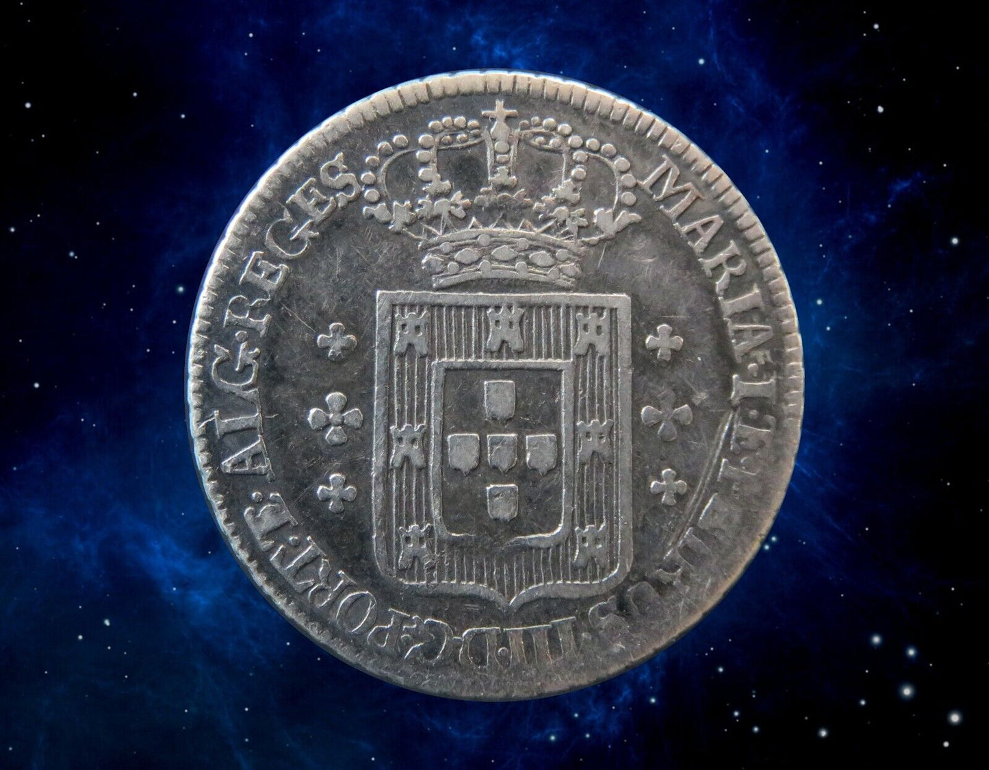 PORTUGAL - 120 Reis ou 6 Vintes Maria I et Pedro III KM.266