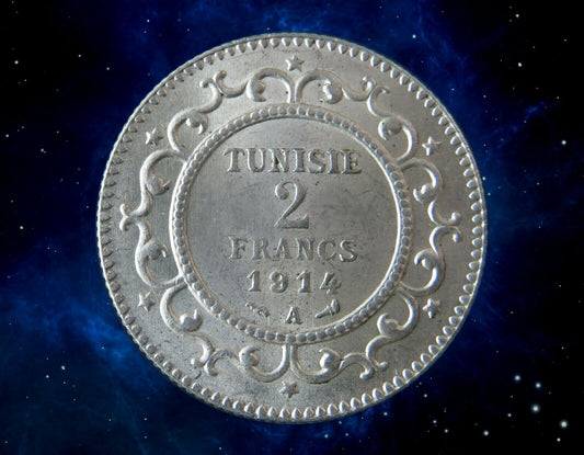 TUNISIE FRANÇAISE - FRENCH TUNISIA - 2 Franc 1914 Lec.272