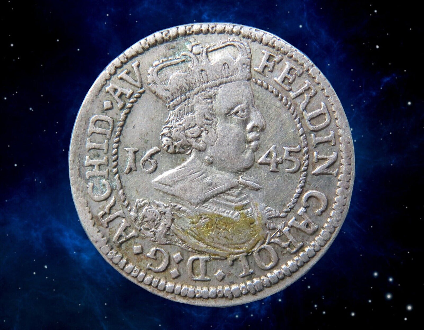 AUTRICHE - AUSTRIA - Ferdinand Charles - 3 Kreuzer 1645 KM.852