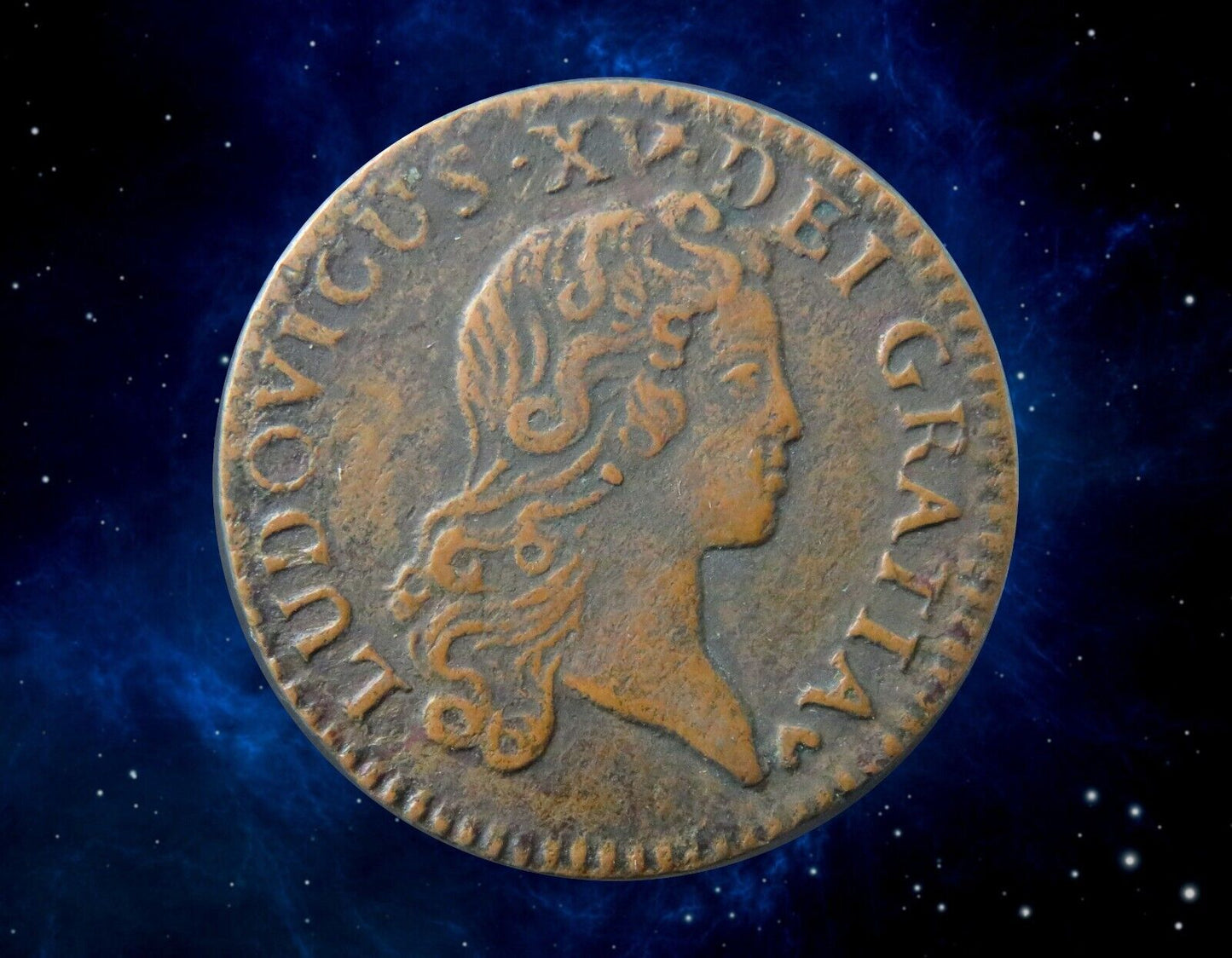 FRANCE - Louis XV - Liard au buste enfantin 1720 BB G.270