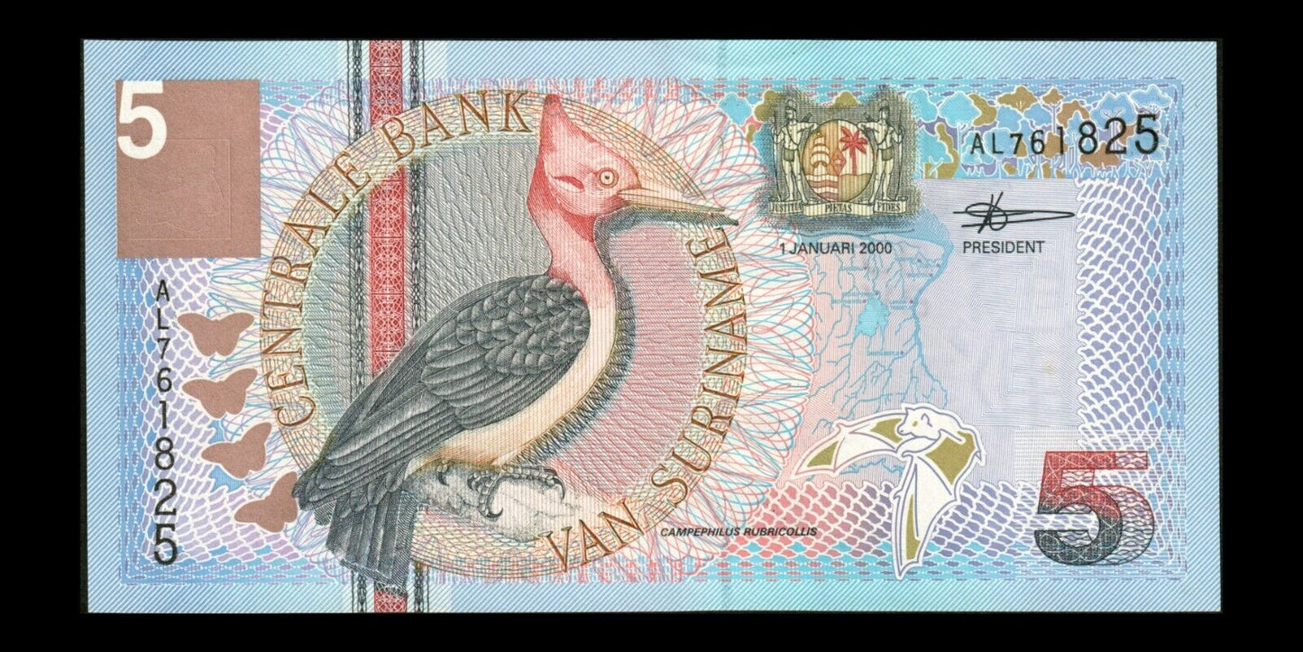 SURINAME - 5 Gulden 2000 P.146 NEUF / UNC