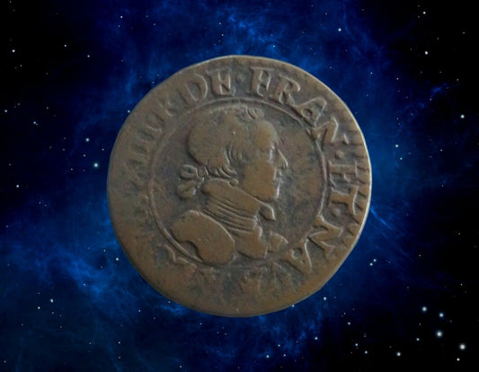 FRANCE - Louis XIII - Double tournois 1615 Amiens