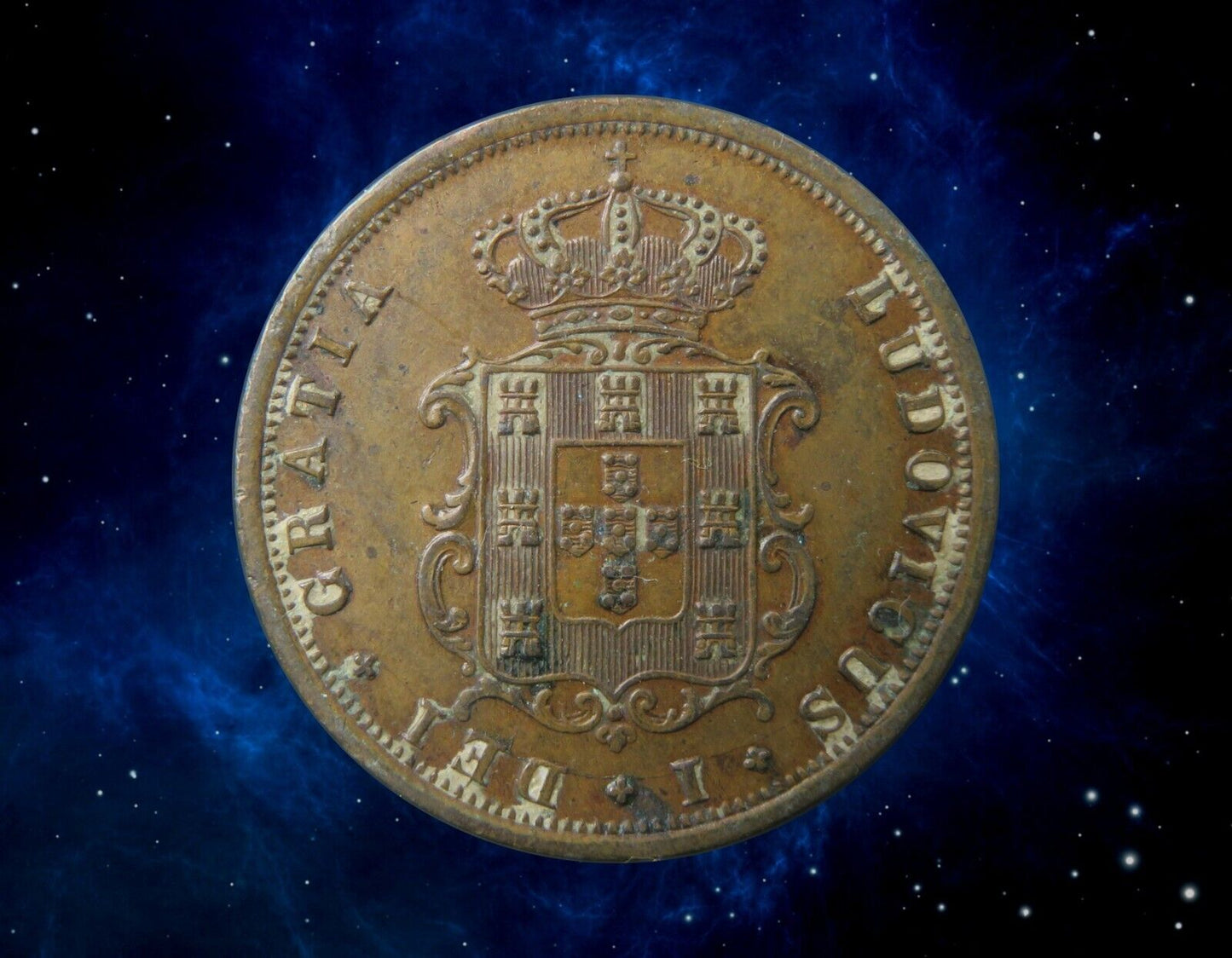 PORTUGAL - 5 Reis 1874 KM.513
