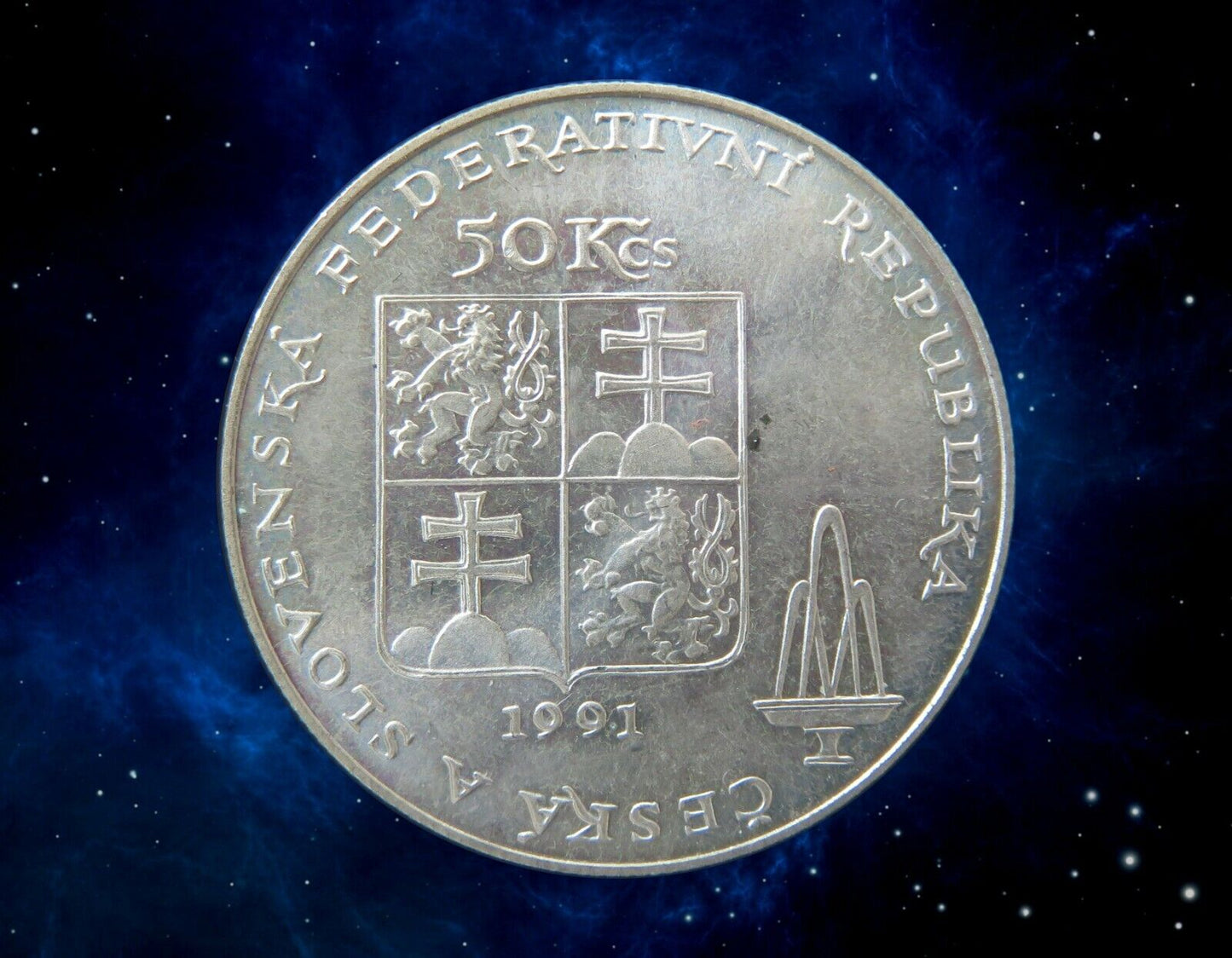 REPUBLIQUE TCHÈQUE - CZECHOSLOVAKIA - 50 Korun 1991 KM.157