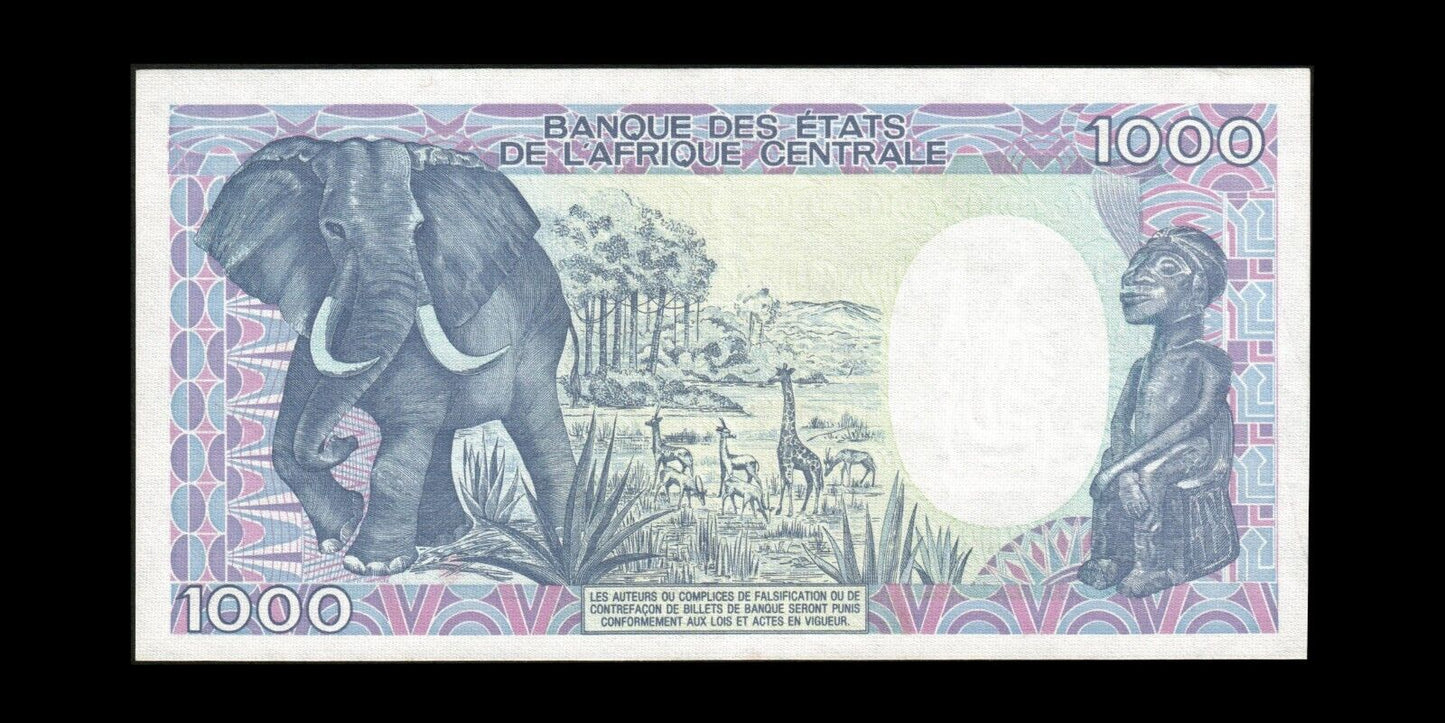 CAMEROUN - CAMEROON - 1000 Francs 1986 P.26a SUP+ / XF+