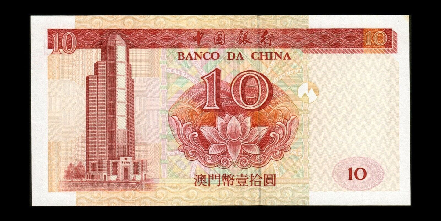 MACAO - MACAU - 10 Patacas 2001 P.101a NEUF / UNC