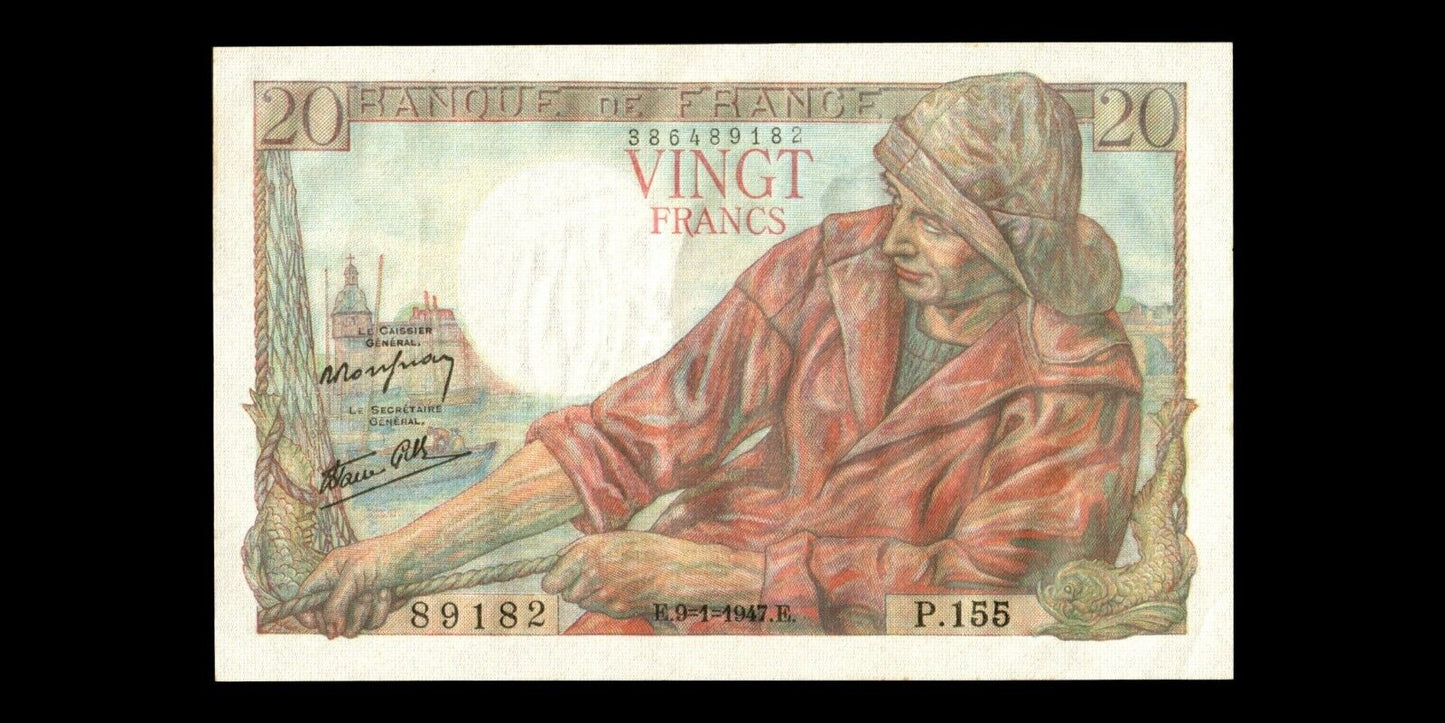 FRANCE - 20 Francs Pécheur 1947 F.13.11 P.100b pr.NEUF / UNC-