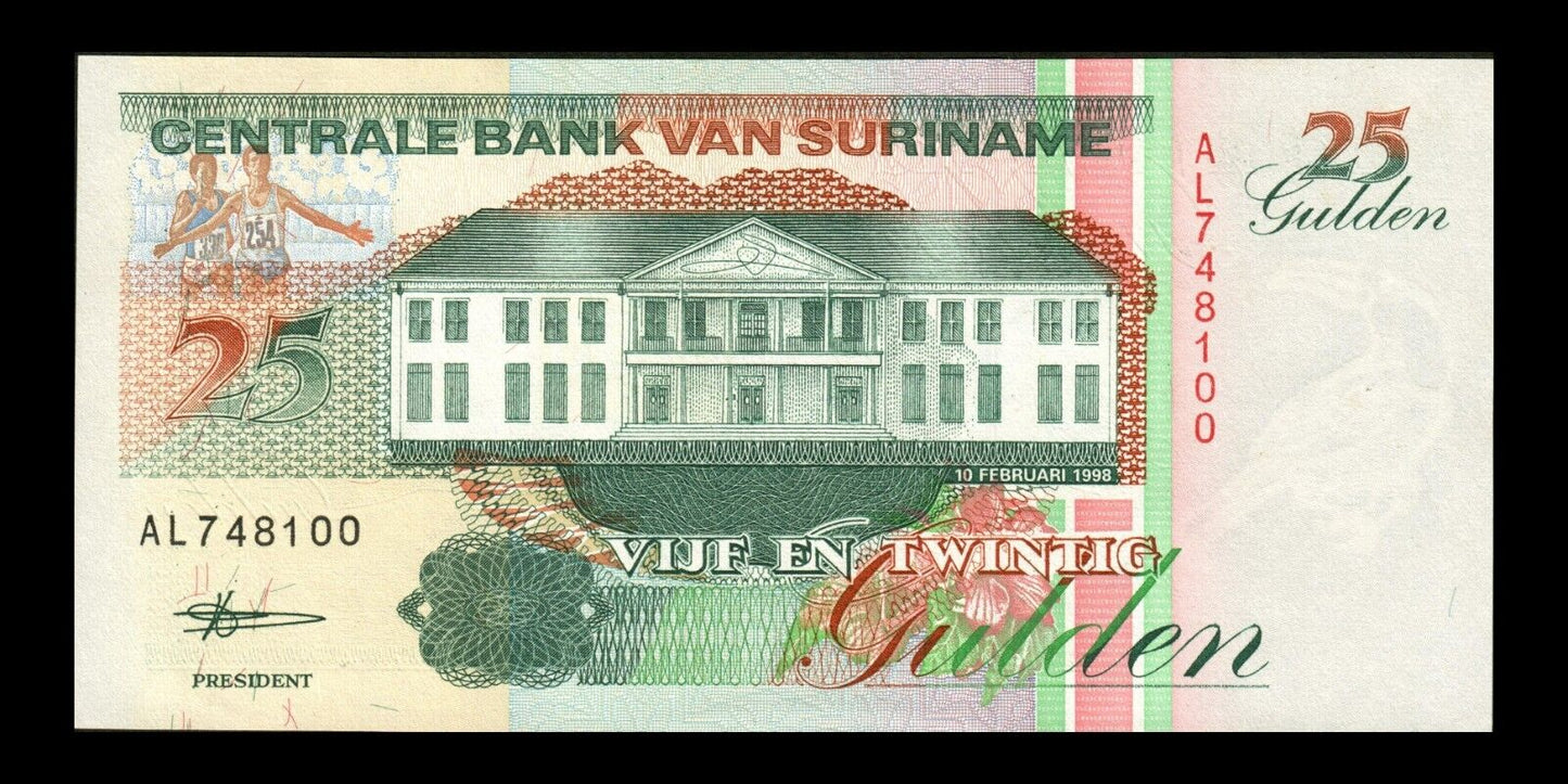 SURINAME - 25 Gulden 1998 P.138d NEUF / UNC