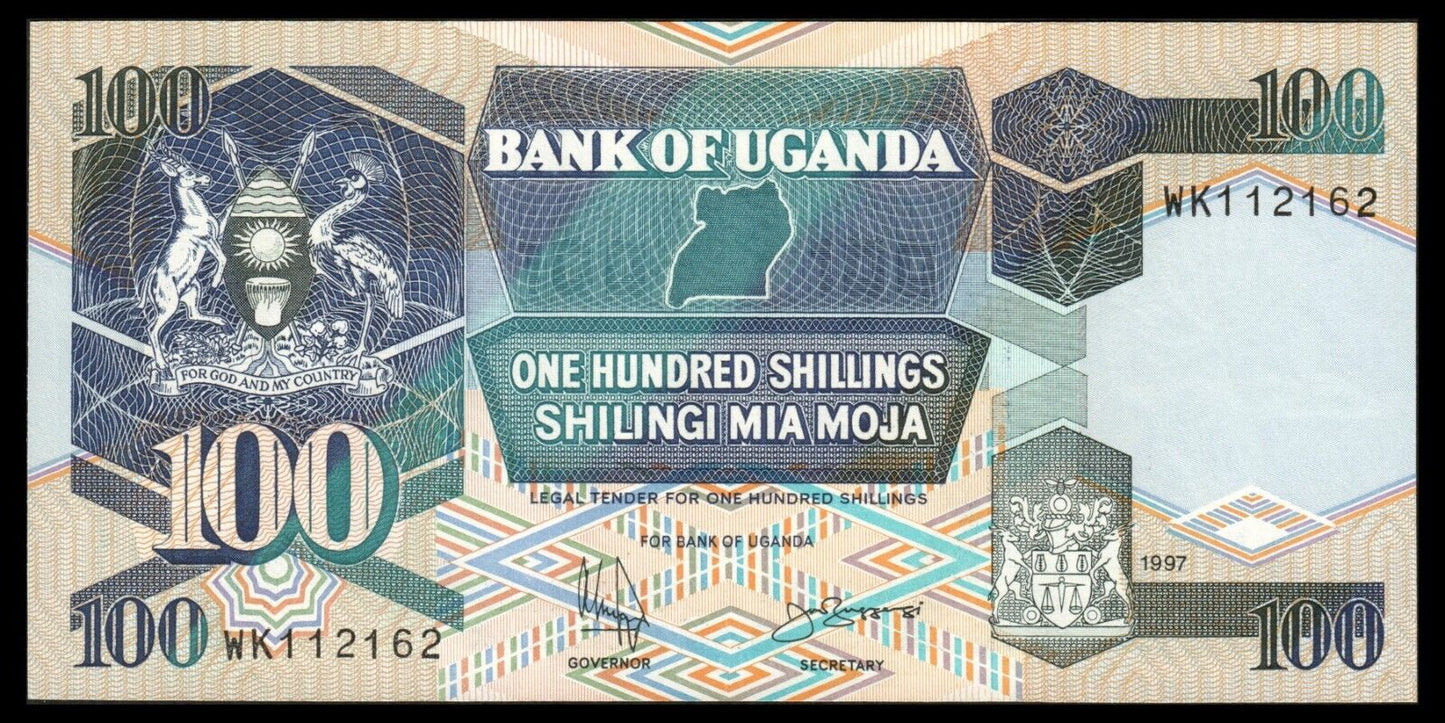OUGANDA - UGANDA - 100 Shillings 1997 P.31c NEUF / UNC