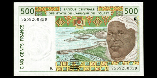 AFRIQUE OUEST - WEST AFRICAN STATES - SENEGAL - 500 Francs 1995 P.710Ke SPL / AU