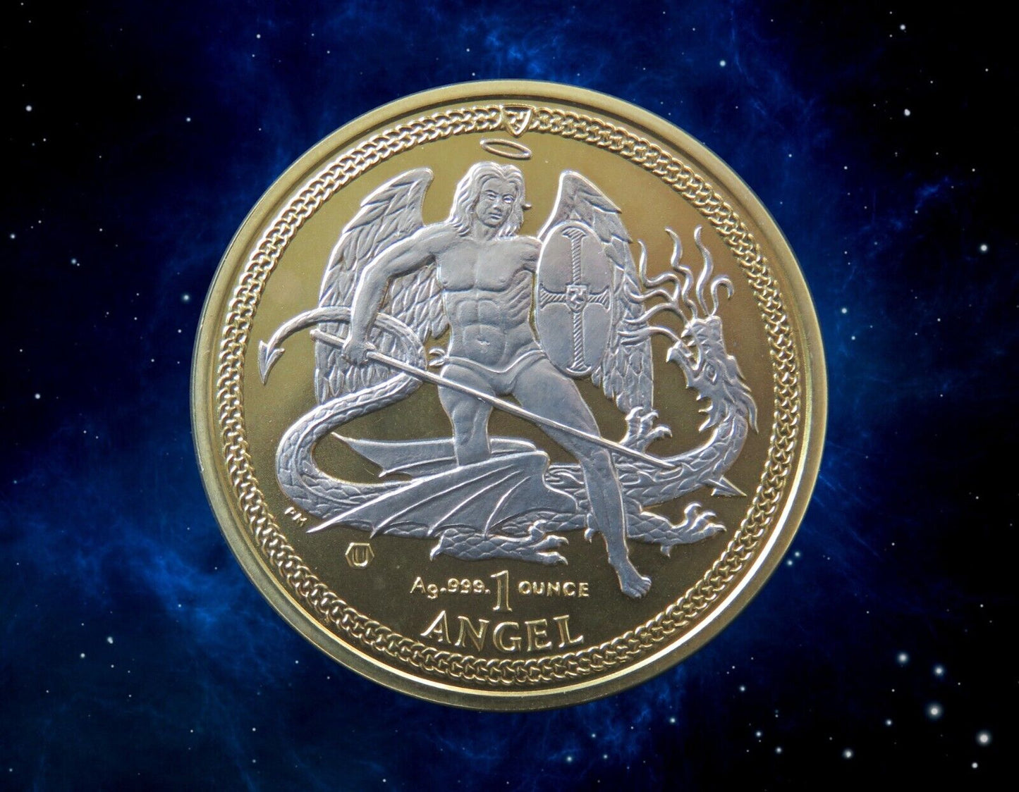 ILE DE MAN - ISLE OF MAN - 1 Angel Proof 2015 1 Oz