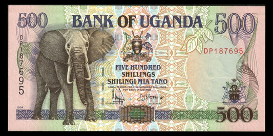 OUGANDA - UGANDA - 500 Shillings 1994 P.35a SPL / AU