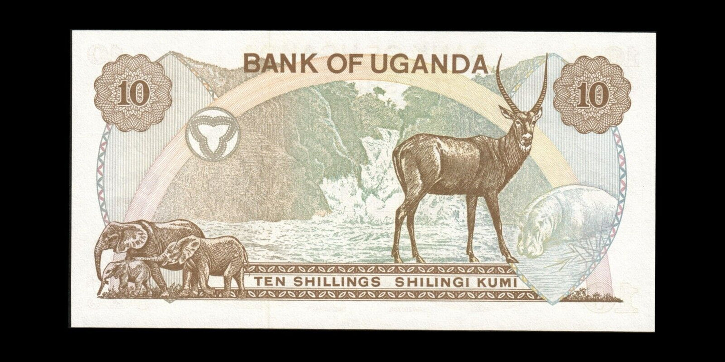 OUGANDA - UGANDA - 10 Schillings (1973) P.6c NEUF / UNC