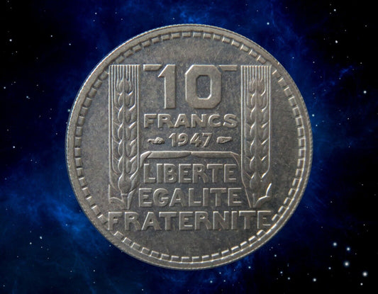 FRANCE - 10 Francs Turin, Grosse tête 1947 F.361A