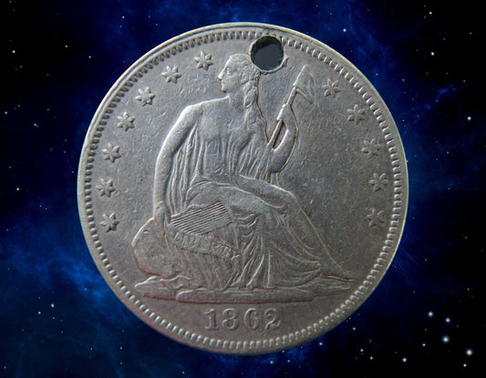 USA - 1/2 Dollar Seated Liberty 1862 KM.99