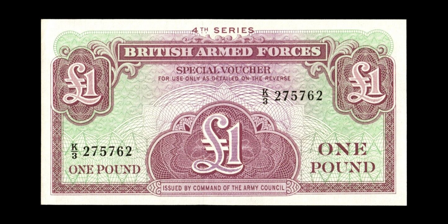 GRANDE BRETAGNE - GREAT BRITAIN - 1 Pound Military (1962) P.M36a pr.NEUF / UNC-