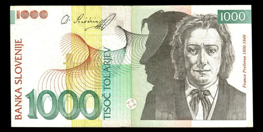 SLOVÉNIE - SLOVENIA - 1000 Tolarjev 2005 P.32c TTB / VF