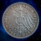ALLEMAGNE - SAXE - 3 Mark 1913 AKS.190