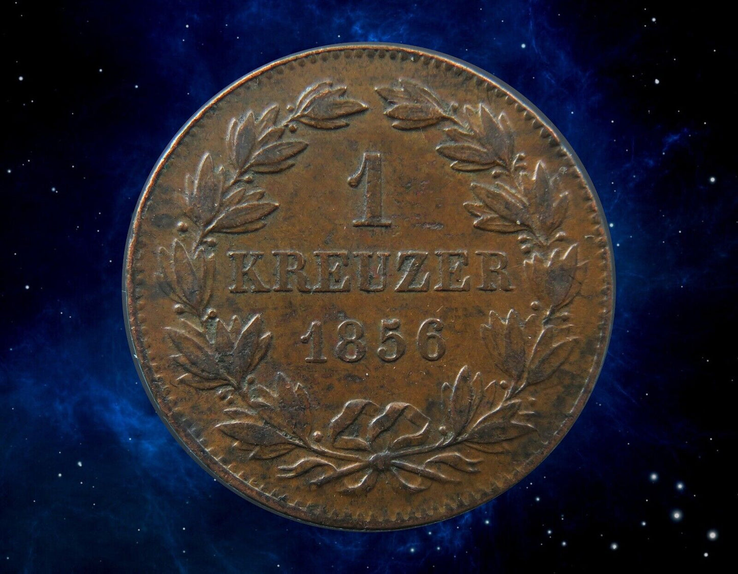 ALLEMAGNE - GERMANY - BADE - 1 Kreuzer 1856 AKS.131