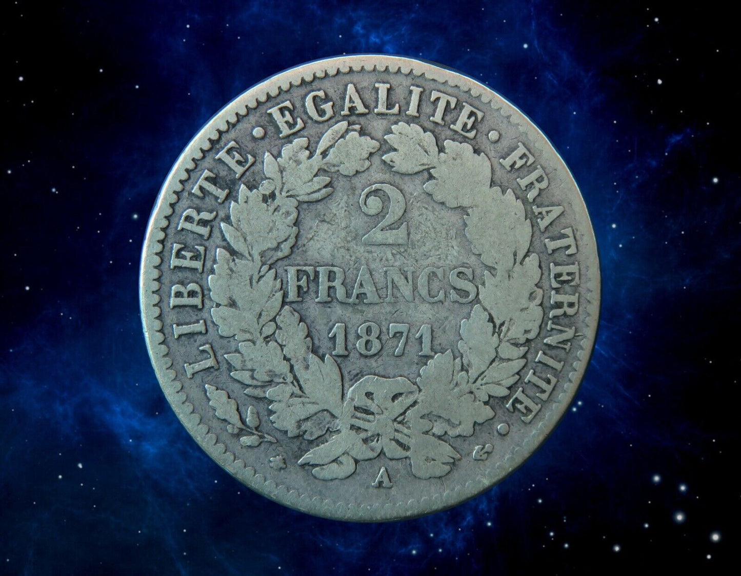 FRANCE - 2 Francs Cérès 1871 Paris