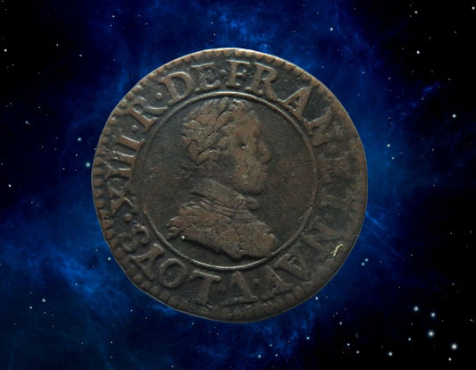 FRANCE - Louis XIII - Double tournois 1614 Paris