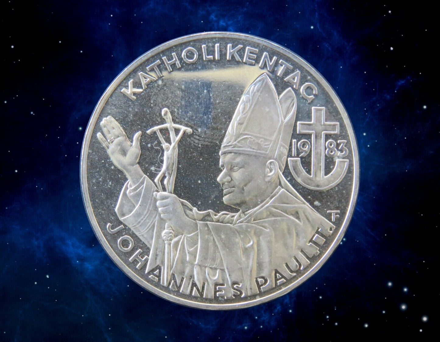 AUTRICHE - AUSTRIA - 500 Schilling Proof Jean Paul II 1983 KM.2963