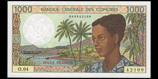 COMORES - COMOROS - 1000 Francs (1994) P.11b NEUF / UNC