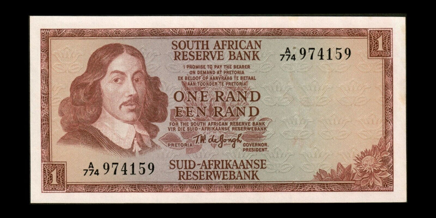 AFRIQUE DU SUD - SOUTH AFRICA - 1 Rand (1966-1972) P.109b pr.NEUF / UNC-