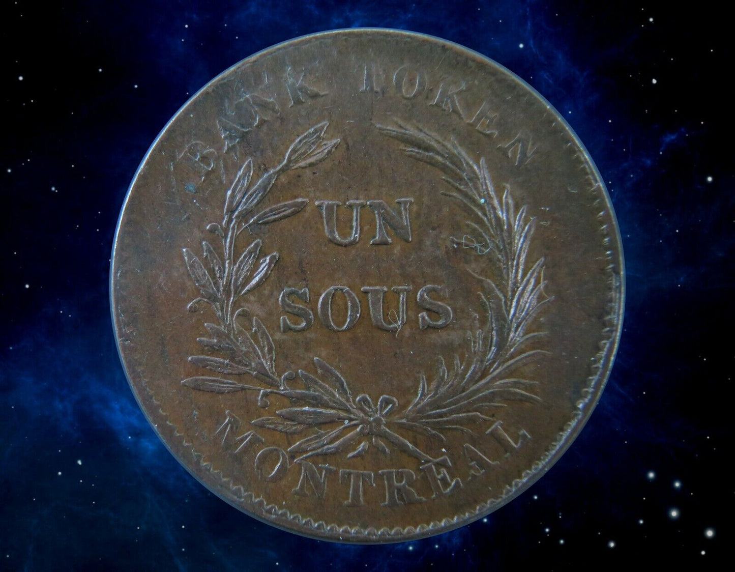 CANADA - Montreal - Token 1 Sous 1836