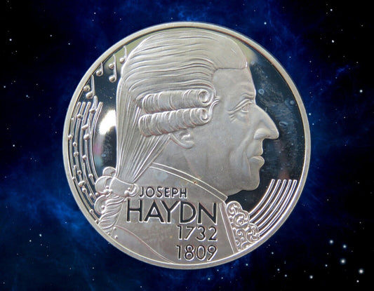 AUTRICHE - AUSTRIA - 25 Ecu Joseph Haydn 1998