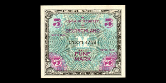 ALLEMAGNE - GERMANY - 5 Mark 1944 P.193a NEUF / UNC