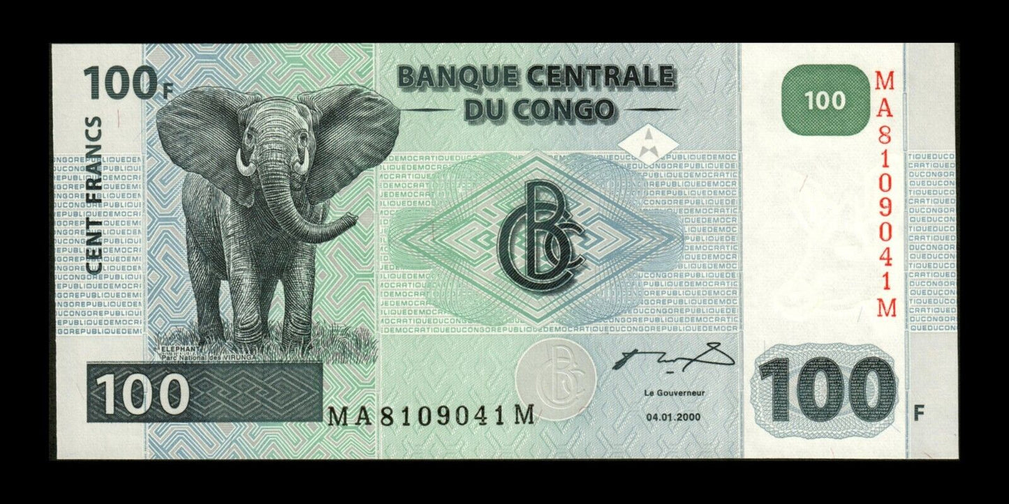 CONGO (Republic) - 100 Francs 2000 P.92A NEUF / UNC