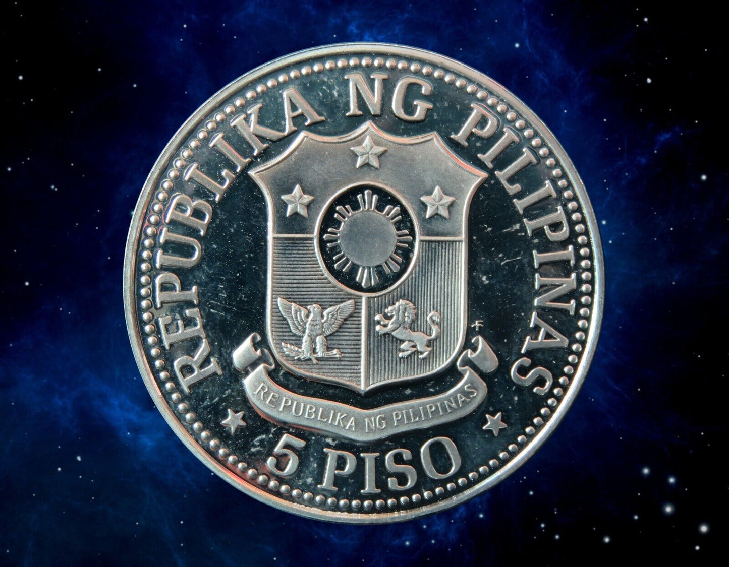 PHILIPPINES - 5 Pisos Proof 1975 KM.210