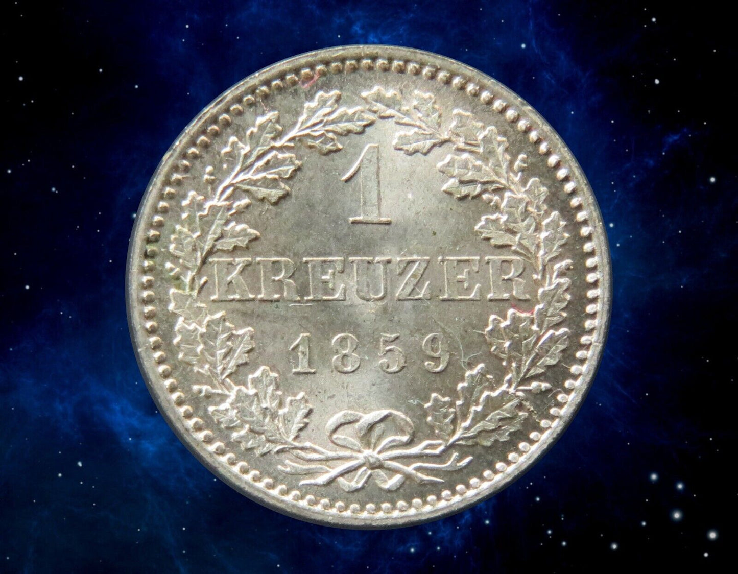 ALLEMAGNE - GERMANY - Francfort - 1 Kreuzer 1859 AKS.27